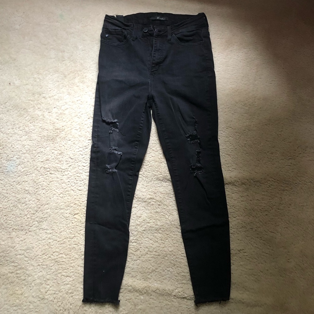 Black Ripped Skinny Jeans
